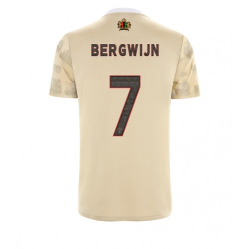 Fotbalové Dres Ajax Steven Bergwijn #7 Alternativní 2022-23 Krátký Rukáv